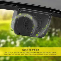 MOVI - VENTILADOR SOLAR PARA AUTO CLIMATIZADOR ECOLÓGICO DE VENTANA