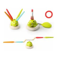 FLIPEREX - Juguete Deportivo Infantil 3 en 1 Dinosaurio Con Lanzador