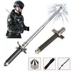 GENERICO - Baston Retráctil 1mt De Largo producto De Calidad Premium