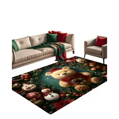 GENERICO - ALFOMBRA NAVIDAD PARA LIVING O COMEDOR 300cm x 200cm