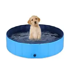NO LOGO - Piscina Plegable Para Perros Piscina 80x20cm