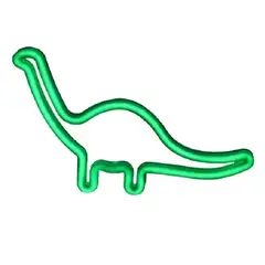 OEM - Letrero Led Neon Adorno Dinosaurio Verd Lampara Espantacuco