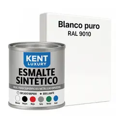KENT - ESMALTE SINTETICO - 1-16 GALÓN - BLANCO