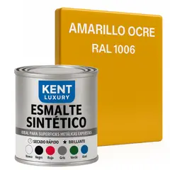 KENT - ESMALTE SINTETICO - 1-8 GALÓN - AMARILLO OCRE