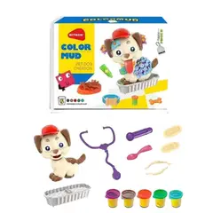 MESAJUEGO - Juegos De Masas Plastilina Niños Multicolores Veterinario