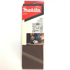 MAKITA - Lija de banda 76x533 mm 3 piezas Grano 180 D-59324