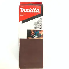 MAKITA - Lijas Banda (3unid) 610x100mm Grano 150 D-59396