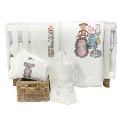 TUYO PRINT - Set Cama Transición - - Animales Acuarela