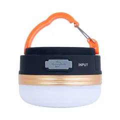 TERRA FORCE - LINTERNA COLGANTE CAMPING RECARGABLE COMPACTA POWERBANK 4H