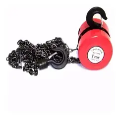 GENERICO - TECLE MANUAL 3 TON ROJO NEVA