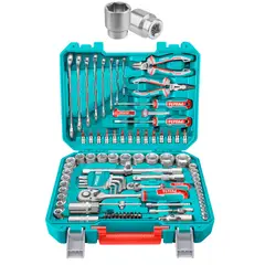 TOTAL TOOLS - Juego Herramientas 100 Piezas Total