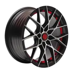 GENERICO - Set 4 Llantas 15x7 4X100/4X114 Et35 DAIYA MBM-UC-Red