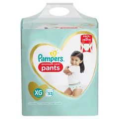 PAMPERS - Pañal Pants Premium Care XG x 52 Uds