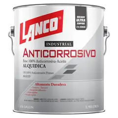 LANCO - ANTICORROSIVO INDUSTRIAL ROJO 1GL