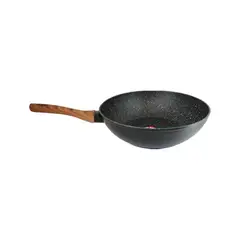 KEEP - Wok Antiadherente 28cm Linea Granito Color Negro