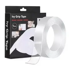 GENERICO - Cinta Doble Contacto De 3 M Transparente Cinta Faz