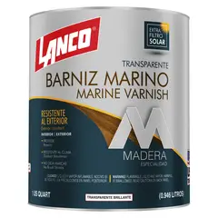 LANCO - Barniz Marino Transparente 1L