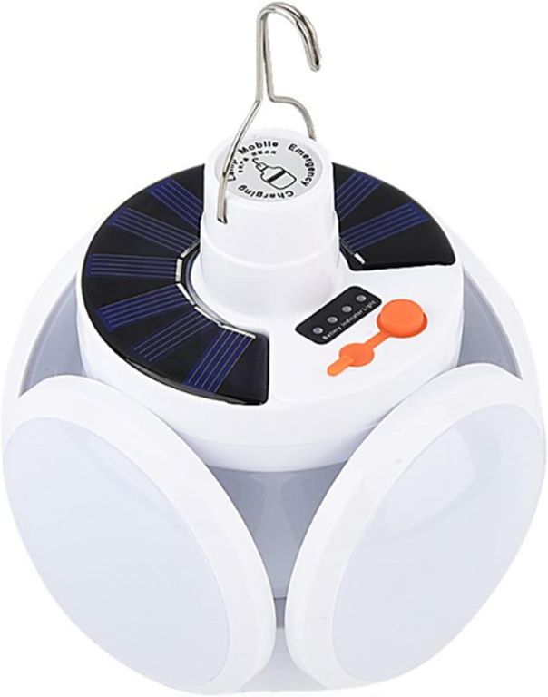 Ampolleta Solar Led De Emergencia Recargable f297