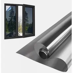 ATURE - Lamina Espejada Film Privacidad Vidrio Ventana 60 Cm * 10 M