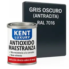 KENT - Antioxido Maestranza 132 Galon Gris Oscuro