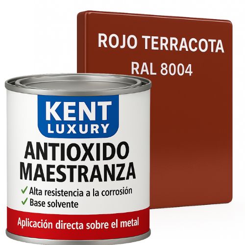 Antioxido Maestranza 1 4 Galon Rojo Terracota