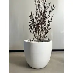 RAYUN - MACETERO WHITE MATE 40x35 cm