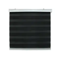 GUIZA - Cortina Roller Duo Zebra Dia y Noche 250 x 200 Cm