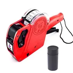 GENERICO - Etiquetadora De Precios De 8 Dígitos Con Rodillo De Tinta