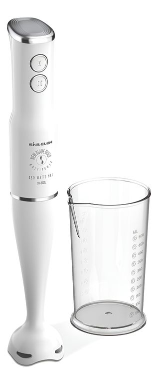 Batidora De Inmersion Minipimer Licuadora Bm-500bl 450w Blanc