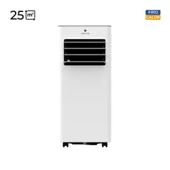 VERKEN - Aire Acondicionado Portátil 4 en 1 - 12.000 BTU Frío / Calor Lech