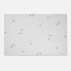 BABYROSEN - Playmat Rectangular Hojas Grises Bebé