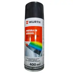 WURTH - Pintura En Aerosol Spray 400ml Negro Grafito Brillante