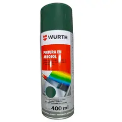 WURTH - Pintura En Aerosol Spray 400ml Verde Cromo Brillante