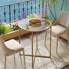 MSA MUEBLES SANTA ANA - Mesa Comedor Pequeña Gold