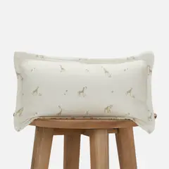 BABYROSEN - Cojín Muselina Jirafas 20 x 35 cm