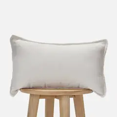 BABYROSEN - Cojín Muselina Crudo 50 x 30 cm