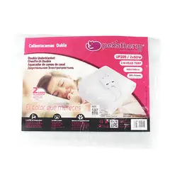 PEKATHERM - Calientacamas Doble 2 Plazas con Control Dual - SC