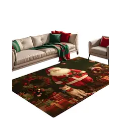 GENERICO - ALFOMBRA NAVIDEÑA PARA LIVING O COMEDOR 300cm x 200cm T33