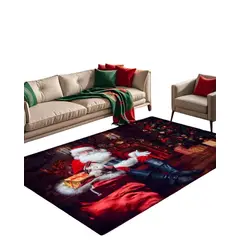 GENERICO - ALFOMBRA NAVIDEÑA PARA LIVING O COMEDOR 300cm x 200cm T38