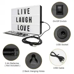 MOVI - Caja de Luz Led Cinematic Box