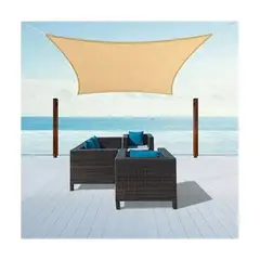 GENERICO - Lona Sombreadora Toldo Vela Cuadrada 6x6