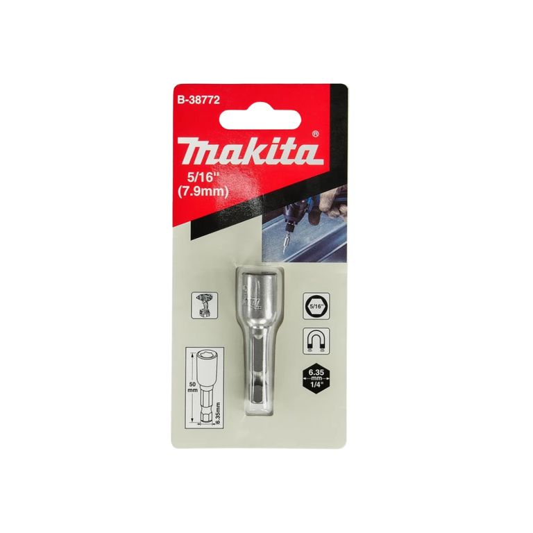 Punta Dado Magnetico 516 14 X50mm Mz B-38772