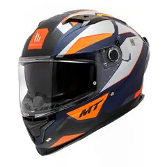 MT - Casco Para Moto Braker SV Pursuit Naranja Mate