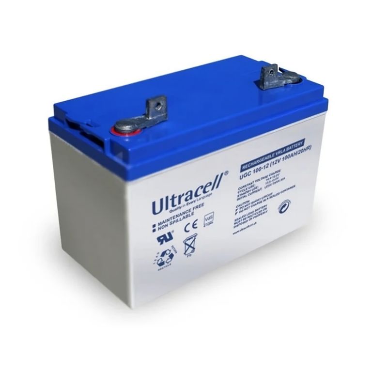 Batería Ultracell Ucg100-12 12v100a Gel Ciclo Profsolar