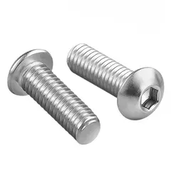 GENERICO - Perno Allen M3X6 mm cabeza de botón Pack 100 und
