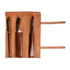 WAYU - Set Parrillero de Cuero PU con Estuche Elegante