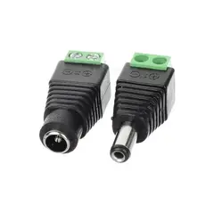 EON - Conectores Jack Macho Y Hembra De Poder Dc