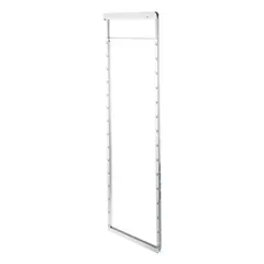 KESSEBOHMER - Bastidor despensa-X plateado 1,8-2,2 mts con con cierre suave