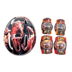 JURASSIC WORLD - Set Casco Rodillera Codera