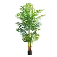 TATEE - Plantas artificiales palma areca Decoraciones…
